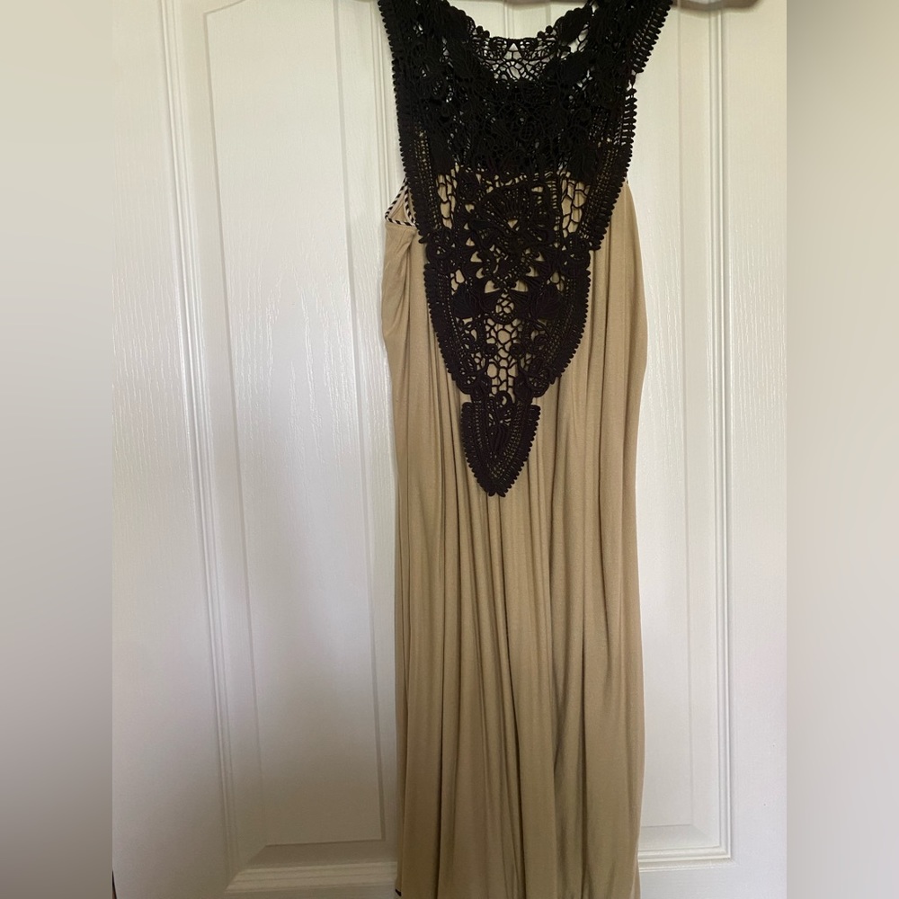 Partly laced dress
